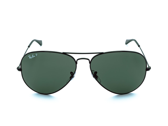 Сонцезахисні окуляри Ray-Ban Aviator Large Metal RB 3025 002/58 58 мм. TINTED GREEN POLAR