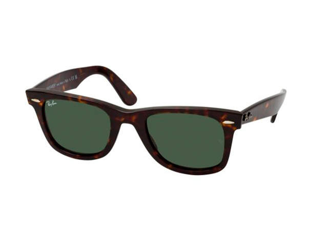 Сонцезахисні окуляри Ray-Ban Original Wayfarer RB 2140 1359/31 50мм. TINTED GREEN. Фото 2