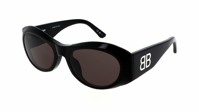 Сонцезахисні окуляри BALENCIAGA BB0396SK 001 55 мм TINTED GREY