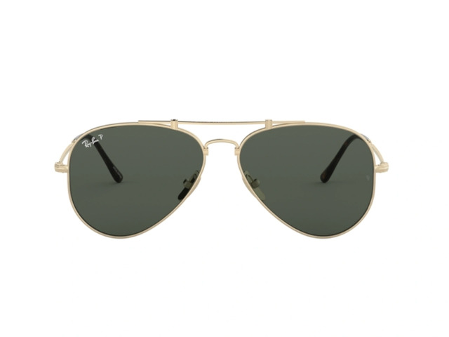 Сонцезахисні окуляри Ray-Ban Aviator Titanium RB 8125M 9143 58 мм. TINTED GREEN POLAR