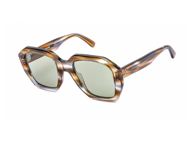 Сонцезахисні окуляри CELINE CL40045I 55N 52 мм TINTED GREEN