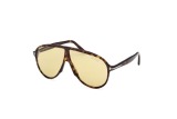 Сонцезахисні окуляри TOM FORD FT1211S 52E 65 мм. TINTED YELLOW. Фото 2