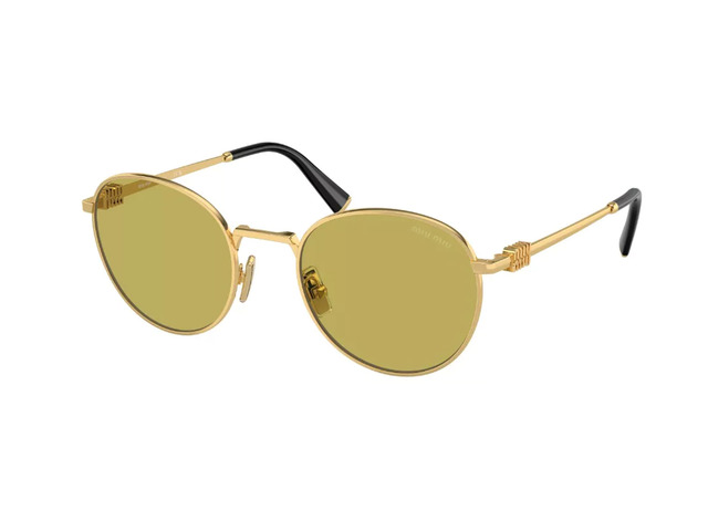 Сонцезахисні окуляри MIU MIU SMU 55Z 5AK-40D 50 мм TINTED YELLOW 