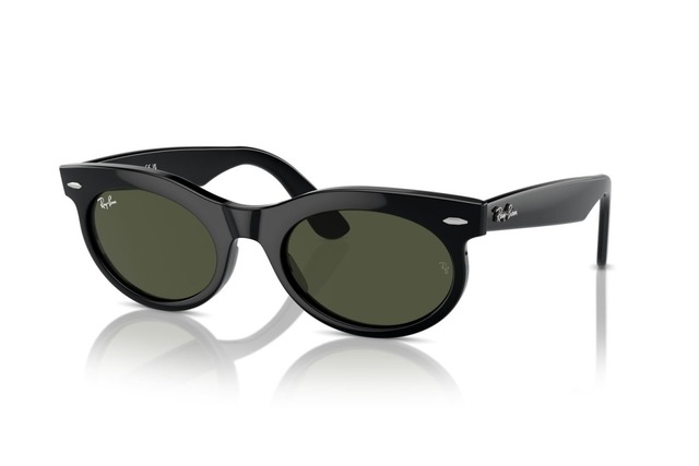 Сонцезахисні окуляри Ray-Ban Wayfarer Oval RB 2242 901/31 53 мм. TINTED GREEN. Фото 2