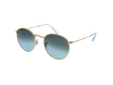 Сонцезахисні окуляри Ray-Ban Round Metal RB 3447 001/3M 50мм. TINTED BLUE. Фото 2