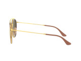 Сонцезахисні окуляри Ray-Ban Round Double Bridge RB 3647-N 001/7O 51 мм. MIRROR GOLD. Фото 3