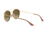Сонцезахисні окуляри Ray-Ban Round Double Bridge RB 3647-N 001/7O 51 мм. MIRROR GOLD. Фото 4