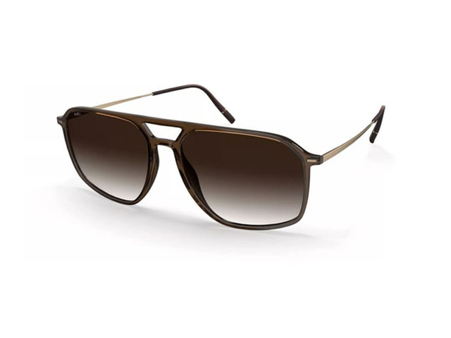 Сонцезахисні окуляри Silhouette 4085 75 6030 GRADIENT BROWN