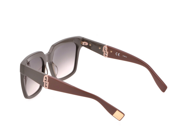 Сонцезахисні окуляри FURLA SFU594 06S9 55мм. GRADIENT BROWN. Фото 3
