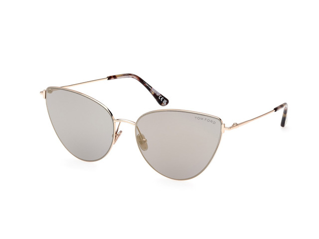 Сонцезахисні окуляри TOM FORD FT 1005 32C 62 мм MIRROR GOLD