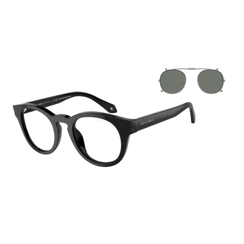 Оправа з накладкою GIORGIO ARMANI AR 8190-U 5875/1W 46 мм