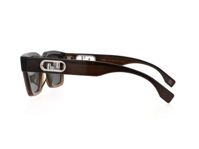 Сонцезахисні окуляри FENDI FE40107F 50A 56 мм TINTED GREY. Фото 3