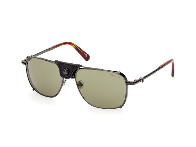 Сонцезахисні окуляри MONCLER ML 0287 08N 59 мм. TINTED GREEN