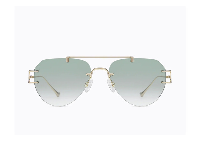 Сонцезахисні окуляри Carolina Lemke CL3708-2 54 мм. GRADIENT GREEN