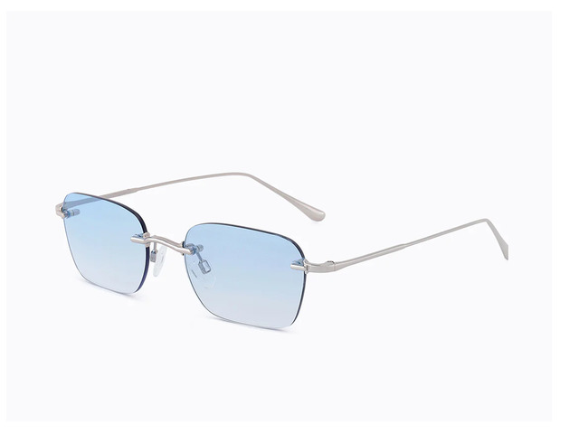 Сонцезахисні окуляри Carolina Lemke CL6800-14 51 мм.GRADIENT BLUE. Фото 2