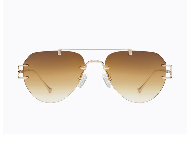 Сонцезахисні окуляри Carolina Lemke CL3708-1 54 мм. GRADIENT BROWN
