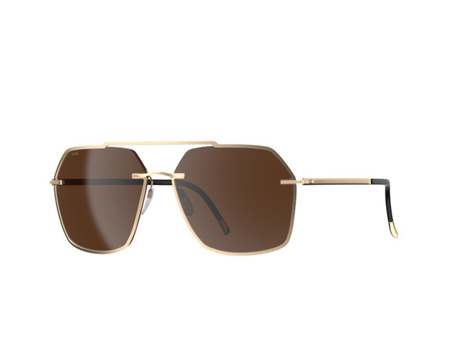 Сонцезахисні окуляри Silhouette L407 75 7520 23 KT Gold GRADIENT BROWN