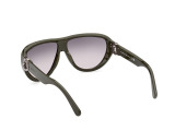 Сонцезахисні окуляри MONCLER ML 0246 96P 62 мм. GRADIENT GREY. Фото 4
