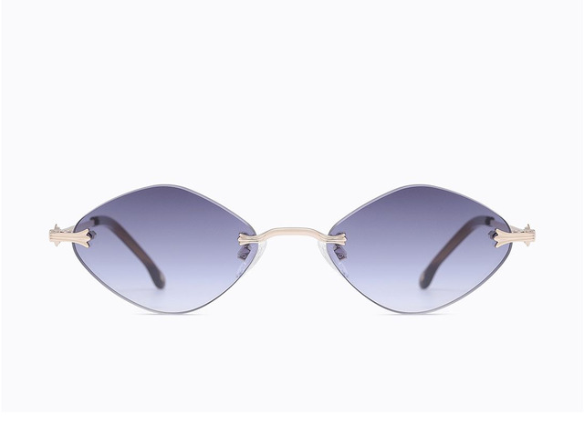 Сонцезахисні окуляри Carolina Lemke CL3862-3 53 мм GRADIENT BLUE