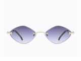 Сонцезахисні окуляри Carolina Lemke CL3862-3 53 мм GRADIENT BLUE
