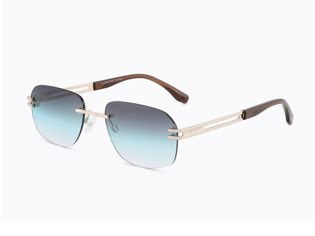 Сонцезахисні окуляри Carolina Lemke CL3801-2 54 мм. GRADIENT BLUE. Фото 2