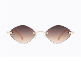 Сонцезахисні окуляри Carolina Lemke CL3862-2 53 мм GRADIENT BROWN