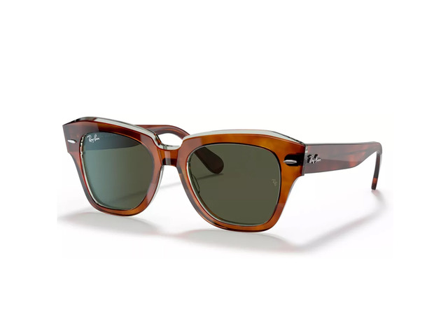Сонцезахисні окуляри Ray-Ban State Street RB 2186 1325/31 49 мм. TINTED GREEN
