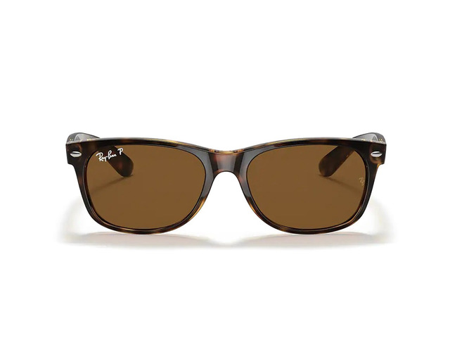 Сонцезахисні окуляри Ray-Ban New Wayfarer RB 2132 902/57 55 мм. TINTED BROWN POLAR