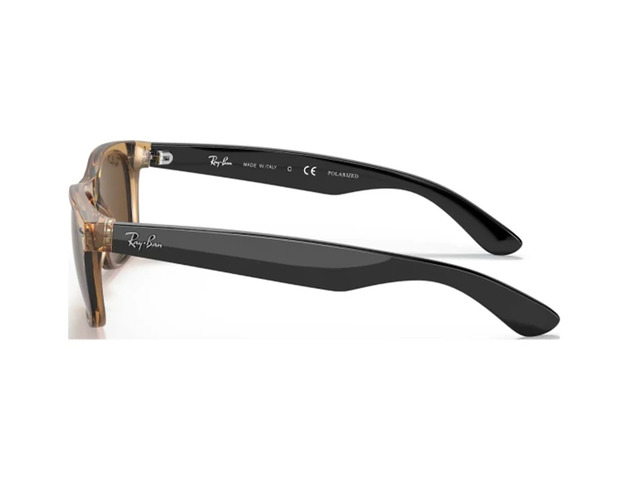 Сонцезахисні окуляри Ray-Ban New Wayfarer RB 2132 945/57 55 мм. TINTED BROWN POLAR. Фото 3