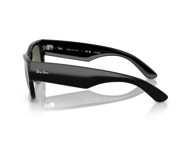 Сонцезахисні окуляри Ray-Ban Mega Wayfarer RB 0840-S 901/58 51 мм. TINTED GREEN POLAR. Фото 3