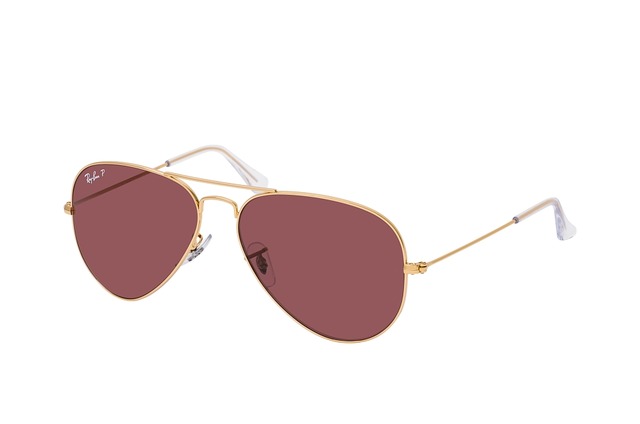 Сонцезахисні окуляри Ray-Ban Aviator Large Metal RB 3025 9196/AF 55 мм. TINTED PINK POLAR