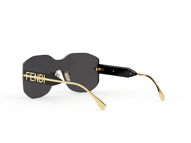 Сонцезахисні окуляри FENDI FE40066U 30A TINTED GREY. Фото 4