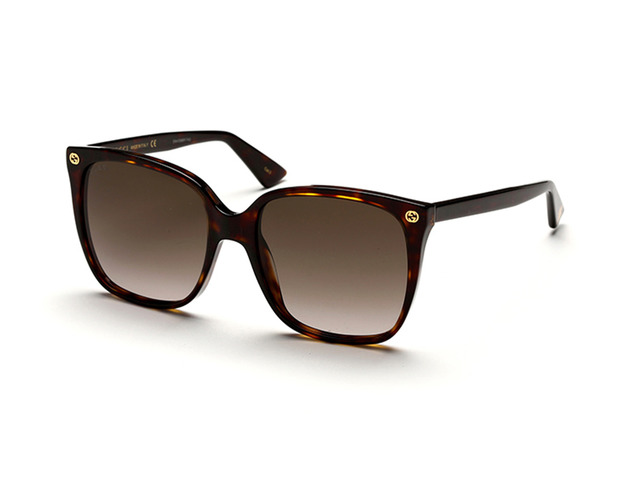 Сонцезахисні окуляри GUCCI GG0022S 003 57 мм GRADIENT BROWN
