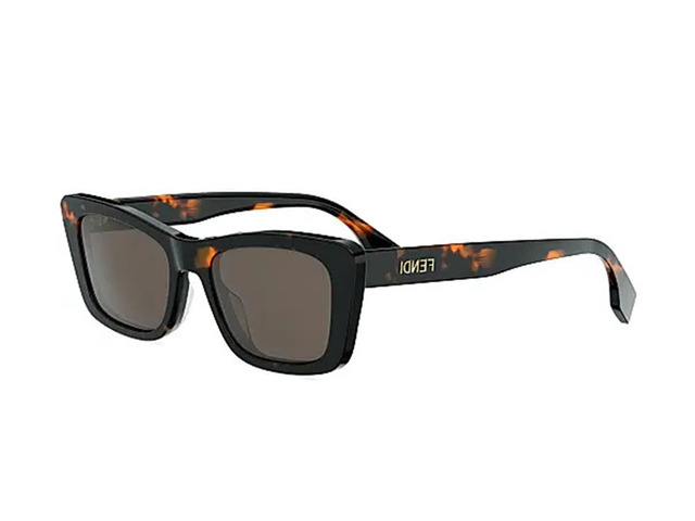 Сонцезахисні окуляри FENDI FE 40185I 52N 53 мм TINTED BROWN