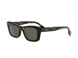 Сонцезахисні окуляри FENDI FE 40185I 52N 53 мм TINTED BROWN. Фото 2
