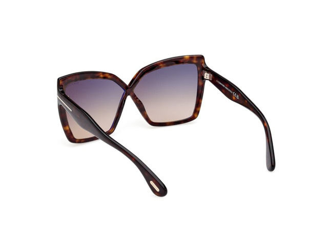 Сонцезахисні окуляри TOM FORD TF 1195 ECO 52B 63 мм GRADIENT GREY. Фото 4