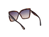 Сонцезахисні окуляри TOM FORD TF 1195 ECO 52B 63 мм GRADIENT GREY. Фото 4