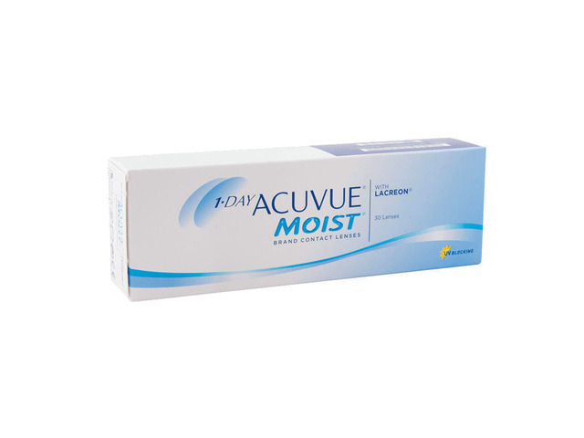 Контактні лінзи Acuvue Moist 1-Day (30шт.)