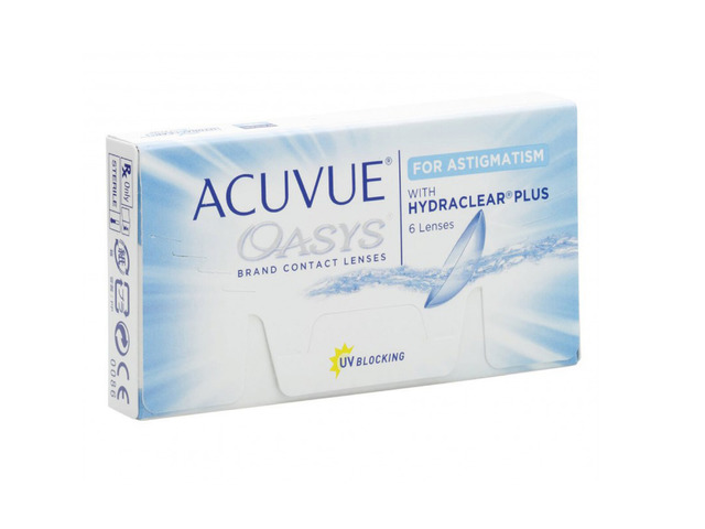Контактні лінзи Acuvue Oasys For Astigmatism