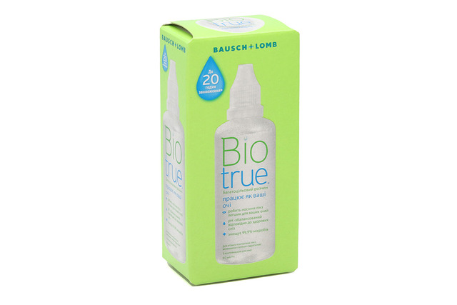 РОЗЧИН ДЛЯ ЛІНЗ BIOTRUE 60 мл.
