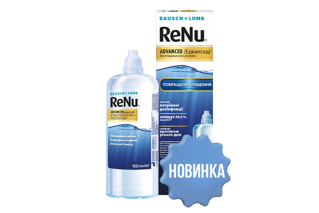 РОЗЧИН ДЛЯ ЛІНЗ RENU ADVANCED 100 мл