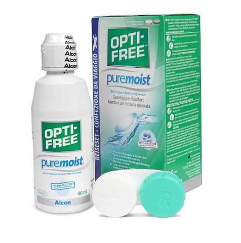 РОЗЧИН ДЛЯ ЛІНЗ OPTI-FREE PUREMOIST 90мл.