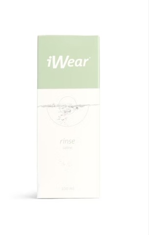 РОЗЧИН ДЛЯ ЛІНЗ iWear rinse saline 100 мл