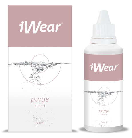 РОЗЧИН ДЛЯ ЛІНЗ iWear purge all-in-1 60 мл