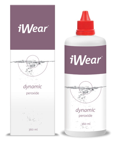 РОЗЧИН ДЛЯ ЛІНЗ iWear dynamic peroxide 360 ml