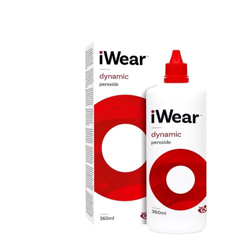 РОЗЧИН ДЛЯ ЛІНЗ iWear dynamic peroxide 360 ml
