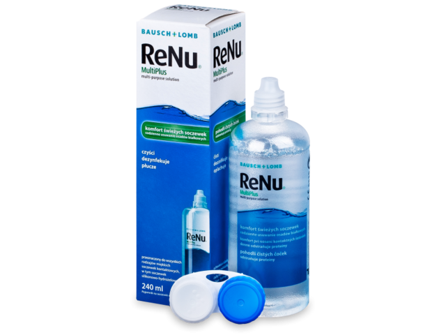 РОЗЧИН ДЛЯ ЛІНЗ RENU MULTIPLUS 240 мл.