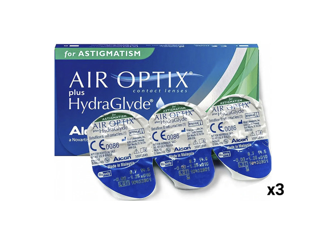 Контактні лінзи AirOptix For Astigmatism (3шт.)