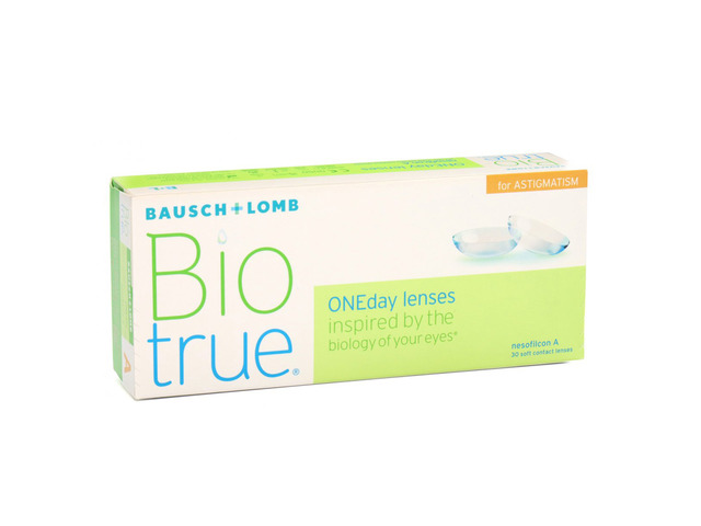 Контактні лінзи Biotrue ONEday for Astigmatism (30шт.)
