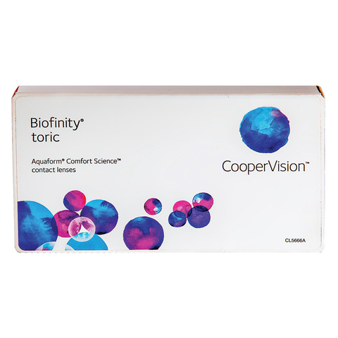 Контактні лінзи Biofinity Toric (3шт.)